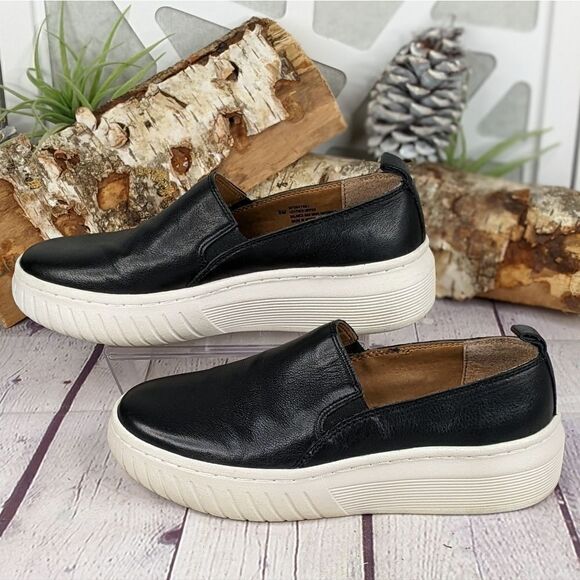 Sofft Potina Leather Slip-On Loafers Sneakers - Picture 4 of 9